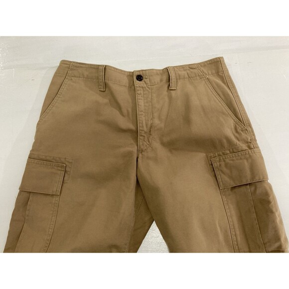 Vintage Eddie Bauer Cargo Shorts Men’s 33 Khaki Tan Bermuda Hiking Outdoor Y2K - Picture 6 of 12